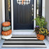 OJIA 27.5x43 Inches Door Mats Outdoor, Cotton Hand-Woven Front Door Rug, Machine Washable Layered Doormats