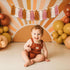 1st Boho Sun Yarn Garland High Chair Banner - You are My Sunshine Birthday Decor, Cake Smash Photo Props, Backdrop Baby