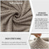 2 Pack TOPCHANCES Wingback Side Chair Cover,Stretch Stripes Rhombic Geometric Wingback Chair Covers Slipcover Banquet