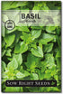 Sow Right Seeds - Greek Basil Seed for Planting - Non-GMO Heirloom