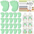 Dimsile 50 Sets Baby Shower Soap Favors for Guests - Mini Handmade Footprint