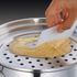 Stainless-Steel Spaetzle Lid and Scraper, Dumpling Maker
