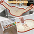 gonsir 2Pcs Set 2PCS Silicone Bread Sling, Oval Silicone Baking Sling with Longer Handles, Non-Stick & Easy Clean Dutch