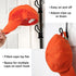 Perfect Curve CapRack, Over-The-Door Hat Organizer for Baseball Caps, Holds 18-36 Caps, Black