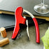 KAYCROWN Wine Bottle Opener, Vertical Lever Corkscrew with Built-in Foil Cutter, Manual Handheld Corkscrew