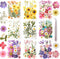 200Pcs Dried Pressed Flowers Resin Mould, Real Flowers & Natural Dry Leaves Kit for DIY Crafts