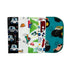 Gina's Soft Cloth Shop 1 Ply Printed Flannel Little Wipes, 8x8 Inches, Set of 5, Made in the USA