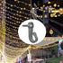 Pack of 46 Q Hanger Screws and Hooks for Outdoor String Lights, Garage Party Decor