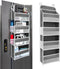 Andahoom Ease of Assembly Over The Door Organizer,4 Shelves & 4 Side Pockets,Anti