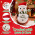 Merry Christmas Crochet Gifts for Women Men, Xmas Handmade Snowman for Family Friends, Funny Winter Christmas Stocking