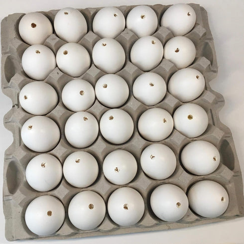 My Egg Shells DAONEG 30 - Large Blown Chicken Egg Shells - Save 2-3 Hours