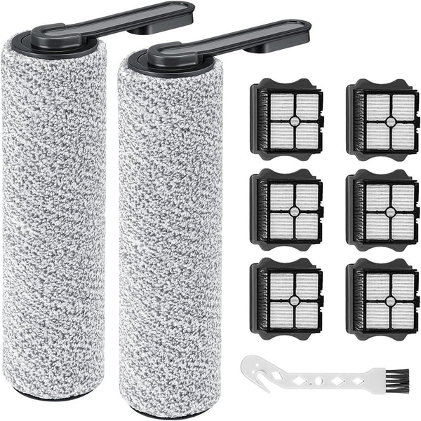 ADDFRESH Floor ONE S5 Brush Roller and HEPA Filter Replacement, Compatible with Tineco