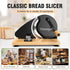Commercial vanerepok Manual Bread Slicer for Homemade Sourdough Bread Versatile Hand Crank Bread Slicer for Sourdough