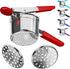 Potato Ricer Stainless Steel with 3 Interchangeable Fineness Discs, Ricer Kitchen Tool