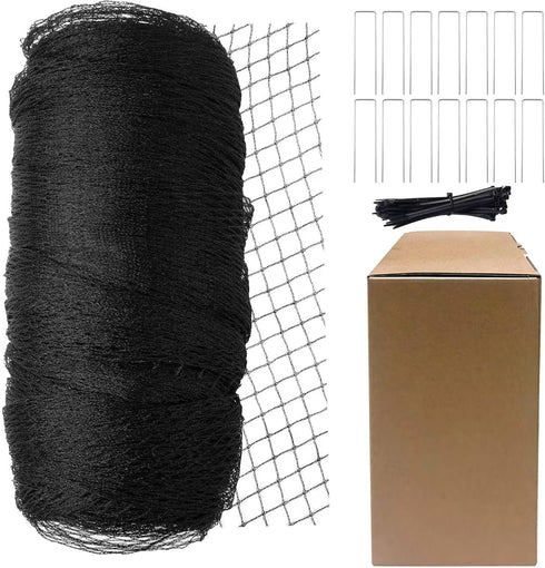 Netting,7.5ft 65ft Garden x Black Bird Netting Heavy Duty,Rabbit,Squirrels,Anti Birds,Larger