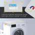 Houseables Ironing Mat, Portable Iron Pad, Dryer Top Protector, 33 x 17, Magnetic Cover for Table Top