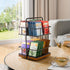 2 8 360 Countertop 100+ Rotating Tea Bag Organizer Tier Basket Spinning Teabag Holder Organizer, Acacia Wood Iron Tea