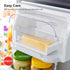 7.2 2.6 2 Inch Copco Butter Dish with Clear Lid and Measurment Guide, x x