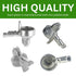 Spare Hardware Parts #131372 Pack 8 Billy Bookshelf Pins | Replacement for IKEA Part | by |