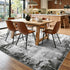 5x7 Ft Area Rugs for Living Room, Soft Non-Slip Washable Rugs Modern Abstract Pattern Carpet for Bedroom Indoor Floor