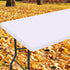 Smiry Waterproof Rectangle Picnic Table Cloth, Elastic Fitted Tablecover for 5 Foot Tables, Washable Polyester
