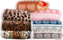 Lavish Home Fleece Sherpa Throw Blanket, Ultra Soft Plush, 50" x 60", Tiger Set of 1