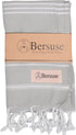 Bersuse Anatolia Bathroom Hand Towels - Premium Cotton, Absorbent, Soft, Lightweight, Quick-Drying Decorative Towels