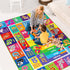 DINSUMRUG 59X39.4 INCH) ABC Kids Rug for Playroom, Educational Play Mat for Kids, Preschool Rugs with ABC, Numbers
