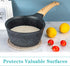 Trivets for Hot Dishes, Pots and Pans, Heat Resistant Mat with Storage Basket, Pot Holders for Kitchen, Farmhouse Decor