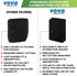 VEVA Air Purifier Filter Replacements, 6 Pack Precut Compatible with Honeywell HPA200 Purifiers