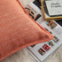 Pack 2 16 16 Inch MANDIOO of Burlap Linen Throw Pillow Covers Woven Textured Modern Farmhouse Cushion Covers Pillowcase