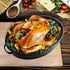 Roasting Rack, Black with Integrated Feet, Enamel Finished, Nonstick, fit for 13 inches oval roasting pan, safety, dishwasher, Great for Basting, Cooking, Drying, Cooling rack.(10”x 6.5”) by DIMESHY