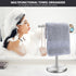 T-Shape Bath Hand Towel Holder Stand - Stainless Steel Free Standing Rack for Bathroom and Kitchen, Silver
