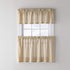 SKL Home Hopscotch Valance, 58 in x 13 in, Neutral Color
