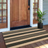 Outdoor Front Door Mat, 2'x4.3', Cotton Machine Washable Reversible Layered Mats for Kitchen/Farmhouse