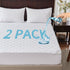 BEDLORE 2 Pack Waterproof Mattress Protector, King Size Mattress Pad with Deep