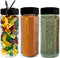 JARMING COLLECTIONS 16oz Glass Spice Shakers with Lids Set of 3 Large