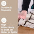 All-Clad Checked Kitchen Towel, 100% Cotton, 17"x30", Highly Absorbent, Almond, 1-Pack
