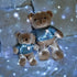 4 Pack 50 16.1ft JMEXSUSS LED Fairy Lights Battery Operated, White Fairy Lights for Bedroom, Silver Wire Twinkle String