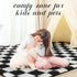 TOOHUB 5x7 Super Soft Rug for Bedroom, Ft Black and White Area Rug Classic Checkered Shaggy Anti-Skid High Pile Soft