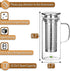 BTaT- Cold Brew Coffee Maker, Iced Coffee Maker, 1 Quart, 32 oz, Iced Tea Maker, Cold Brew Maker, Tea Pitcher, Coffee Accessories, Iced Tea Pitcher, Cold Brew System, Cold Brew Pitcher by Brew To A Tea