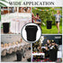 2 32 Tanlade Pcs Gallon Stretch Trash Can Spandex Cover Outdoor Waste Garbage Can Spandex Covers for Indoor Kitchen