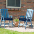 Set 2 4 Inch 21"X21" 2 Pack Giantex of Tufted Patio Cushions, Thick Outdoor Chair Pads, Waterproof and High Elasticity