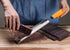 Deiss PRO Citrus Lemon Zester & Cheese Grater - Razor-Sharp Stainless Steel Blade, Dishwasher Safe