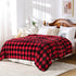 Viviland Checkered Blanket Throw, Soft Fuzzy Cozy Buffalo Plaid Blanket for Couch, 50x60 Inches