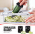 Fullstar Mandoline Slicer, 11 in 1 Kitchen Gadgets, Cucumber Slicer, Cheese Grater, Veggie Slicer, Safety Glove