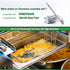 RX-10-24 Millivolt Thermostat RX Series for Fryer, 3/8" Mpt Stuff Box, RX-2-24 Thermostat 200-400F