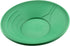 SE 14 Inch Gold Panning Pan, Single Green with Three Riffles for Prospecting