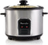 6-Cup Professional Series Rice Cooker with Glass Lid Stainless Steel