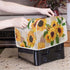 Sunflowers Toaster Covers Fit for Most 2 Standard Toasters, Dust Proof Toaster Covers Lightweight with Top Hook for Easy Storage Bread Toaster Cover Made of Polyester